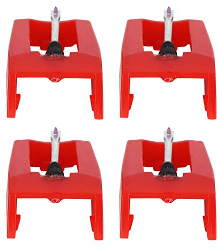 Plattenspieler-Nadel, Victrola Plattenspieler-Nadel, Plattenspieler-Nadeln, Ersatz-Plattenspieler-Nadel, 4 Stück, Phonographenstift, Elektrische Plattenspieler-Plattenspieler-Nadel
