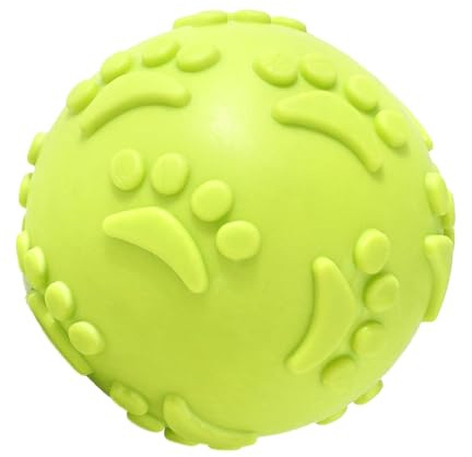 Wisylizv Boule de jouet pour chien – Jouet en latex avec squeaker