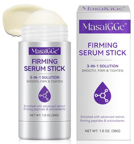 Advanced Retinol Serum Stick 30 g para cara y cuerpo - Cuidado reafirmante antiedad con péptidos, alisa las arrugas, fortalece la piel y levanta la tez, suero de retinol altamente concentrado