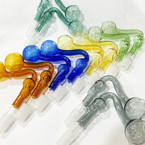 AGD LIGHTS Glas Tabakpfeife (Nur für Tabakgebrauch), 10-teiliges, Home Use Multi-Colored