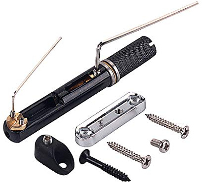 5 Saiten Schwarz Single Headless Bass Bridge Musik Zubehör