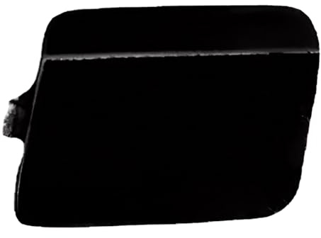 HXFYGDM Ricambi Auto Auto Paraurti Anteriore Gancio di Traino Occhio della Copertura della Protezione Misura per Volvo S60 V60 2020 2021 2022 2023 Non Verniciato Nero di Plastica