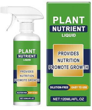Soluzione Nutriente Per Piante - Spray Fertilizzante Per Interni,Accessori Da Giardino Naturali Multiuso Per Orto Frutta Fiori E Piante D Appartamento Crescita In Giardino 120 Ml