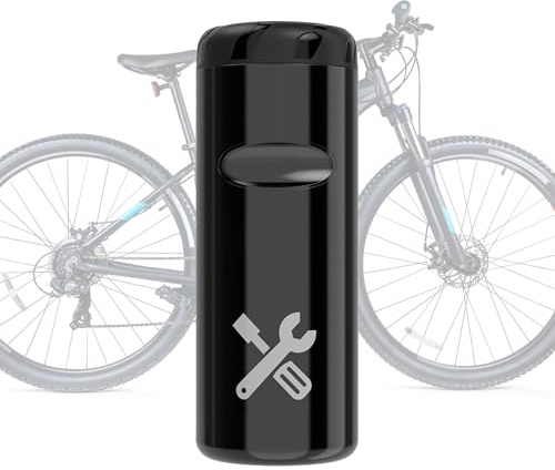 Uhngw Cykelflaska bur verktyg förvaring – vattentät cykel hård reparation verktygsflaska | behållare bärbar för dagliga utomhusresor ridning bilresor touring berg resor camping