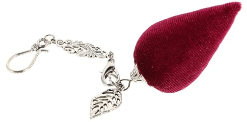 Hemobllo Vintage Nadelkissen Anhänger mit Retro Chili Design Handgefertigter Nähnadeln Halter Langlebiges Vielseitiges Nähzubehör für Quilten Sticken und Basteln Tragbar