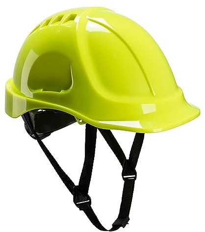 Portwest PS54 Casco di Sicurezza da Cantiere Leggero Endurance Giallo