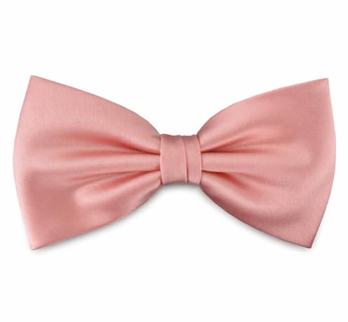 TigerTie Herrenfliege vorgebunden – verstellbar 30–52 cm, elegant für Hochzeit, Smoking & Business – klassische Fliege mit Geschenkbox