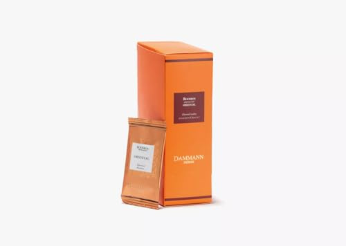 Dammann Frères Rooibos Aromi Orientali - Infuso di Rooibos, Bergamotto e Frutto Passione - 24 Bustine (48 Gr) - Tè Rosso del Sudafrica