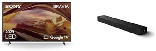 Sony BRAVIA | KD-75X75WL | LED | 4K HDR | Google TV HT-S2000 3.1-Kanal Dolby Atmos Soundbar, Schwarz