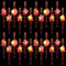 TSLBW 24 Pulseras LED Intermitentes de Navidad - Juguete de Fiesta - Bolsa de Relleno para Niños - Favores (Estilo Aleatorio), Plástico
