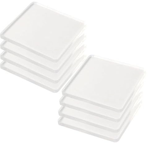 BZKSER 8PCS Patins Universels Anti Vibrations- Tapis Anti Vibration Machine a Laver,Tapis Antidérapants en Silicone Silicone,pour Machines à Laver et Sécheuses à Laver Patins Antivibrations