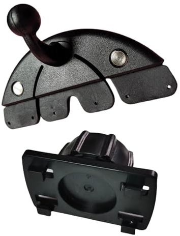 BaotyJie CD-Slot-Telefonhalter, verstellbar, Ersatzteil, Klemmhalterung, Autozubehör, stabile Auto-Lüftungshalterung, Geschenk für Frauen, Halterung mit 4 Clips