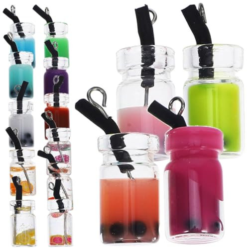 Uonlytech 18stücke Trinkbecher Charms Diy Schmuckzubehör Ohrring-charms Trinkbecher-anhänger Charm Anhänger Für Schmuckherstellung