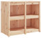 Kangmusi Outdoor Kitchen Cabinet 106x55x92 cm Solid Wood Pine, Brown, 832353