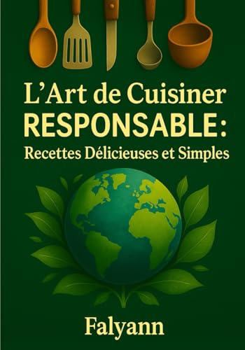 L'art de cuisiner responsable: Recettes délicieuses, simples, facile et éco-responsable