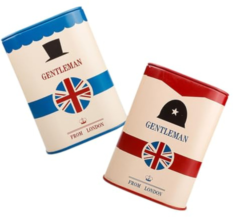 MUCKLILY 2 piezas Caja para Cuchillas de Afeitar Metálica Resistente al Agua Contenedor Portátil para Almacenamiento Seguro de Herramientas de Peluquería Compacto para Viaje de