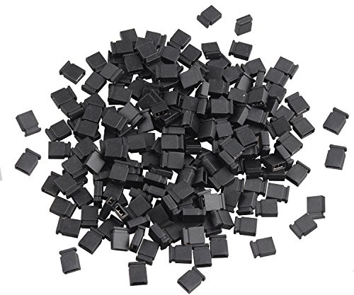 Futheda 200 st 2,54 mm standard kretskort shunts kort jumper keps