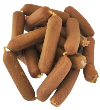 Superpet Dog Sausages Natural Dog Treats, High-Protein Turmeric Flavor 3KG | Meaty Chews, Made with Real Chicken Meat, Long-Lasting Training Puppy Treats for Canines, Suitable for All Breeds, Size & Age