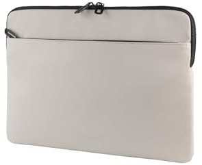 TUCANO – GOMMO – Sleeve per laptop 14 e MacBook 14, in materiale gommato – Grigio