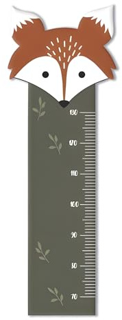 swook! Messlatten für Kinder personalisierbar mit Namen und eigenen Texten, Messlatte Kinder – Kinderzimmer Deko und Babyzimmer Deko, Messlatte für das Babyzimmer, 100cm – Messlatte (Into the woods)