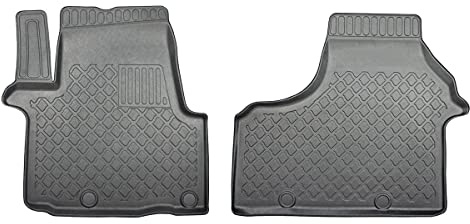 MTM Fußmatten aus Thermoplast für Renault Trafic Van 2014- Passform mit hohem Rand, cod. 3P 10603