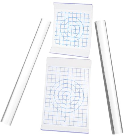 SEWACC Set di 1 Tavola di Pressione per Argilla in Acrilico Resistente e Facile da Conservare Design a Forma a U per Arte della Pasta Polimerica e Diversi Effetti Creativi