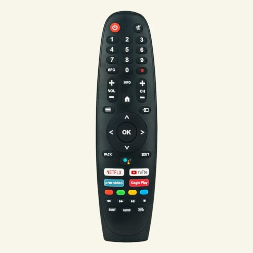Ersättande röstfjärrkontroll, passar för SmartTech T3 HD Android TV