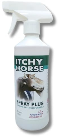 Itchy Horse Spray PLUS – 500ml – Natural Anti-Itch & Insect Repellent – Very Long Lasting - Stops Itching & Rubbing - Promotes Healthy Coat – Sweet Itch Relief - Vegan & Cruelty-Free – Made in the UK