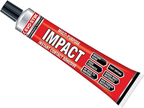 2 X Evo Stik Impact Adhesive - Large Tube 65g