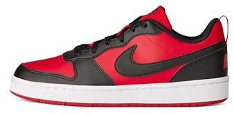 Nike Unisex Kinder Court Borough Low Recraft (Gs) Sneaker, University Red Black White, 38.5 EU