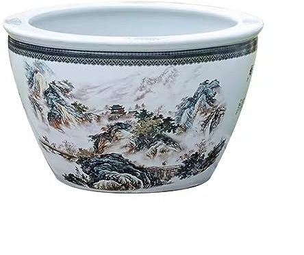 Aquarium Wohnzimmer Schlafzimmer Balkon Zucht Aquarium Outdoor Garten Hof Aquarium Dekoration Pflanze Wasserbecken Fischglas (Size : 63cm)