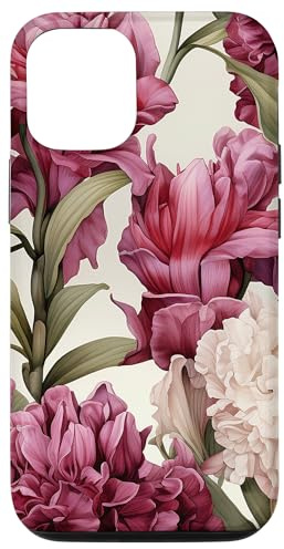 Coque pour iPhone 15 Pro Motif floral sauvage aquarelle jacinthe