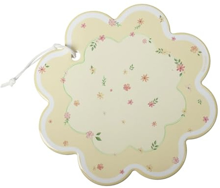 BRANDANI Polline Giallo Decorazione Sottopentola 20cm Porcellana e Sughero
