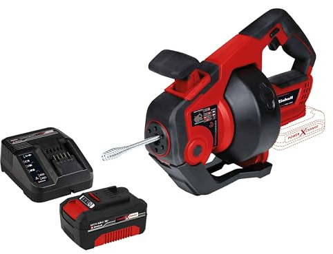 EINHELL Akku-Rohrreiniger TE-DA 18/760 Li Kit (1x 4,0 Ah)