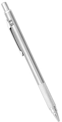 NIHUIFA Druckbleistift aus Metall, 0,30 mm, 0,5 mm, 0,70 mm, 0,9 mm, 1,30 mm, 2,0 mm, für Studenten, Maler, Skizzieren, Zeichnen, Büro-Bleistift