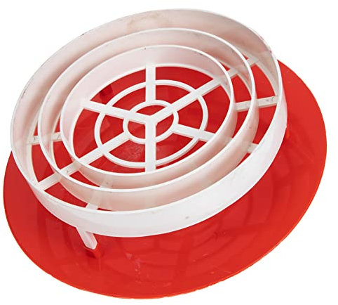 KONTONTY Regenschutz Für Abluftöffnungen Flammhemmendes Material Langlebiges Design Schirmförmig Kälte Und Druckbeständig