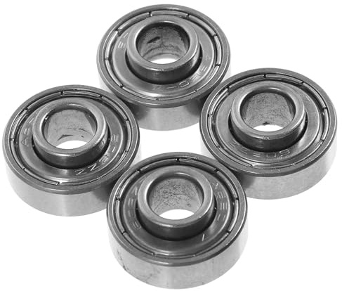 COLLBATH 8stücke Vorderradlager Manuelle Rollstuhlachsen Mit Langlebigen Kleinen Kugellagern Für Zuverlässige Leistung Und Einfache Wartung Zubehör Für Rollstühle Und Gehhilfen