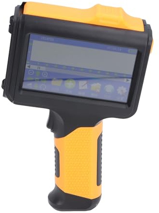 Handhållen Bläckstråleskrivare, 12,7 Mm BT Bärbar Bläckstråleskrivare med 4,3 Tum LED-pekskärm, 600 Dpi Bläckstrålekodningsmaskin för Textnummer Symboler QR-koder Streckkoder