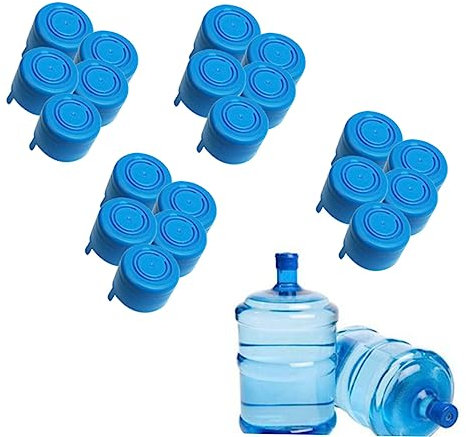 Veemoon 20pcs Reusable Water Bottle Lid for Jugs Non-Spill Home Office Accessory