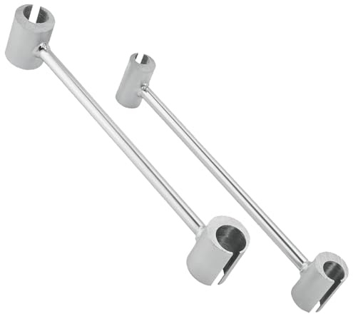 Kadryxon 2 Stück Scharnierspalt Einstellschlüssel Set, Türscharnier Reparaturwerkzeug, 14-19 mm & 23-25 mm Türscharnier Einstellwerkzeug, perfekt für Flaggen Typ Scharniertüren wie Feuertüren