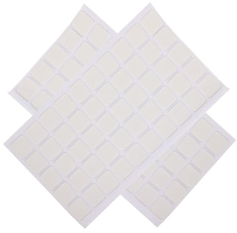 GALPADA Almohadillas Adhesivas Cuadradas 100 Piezas 15mm Nano Glue