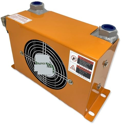 NGTFDCP Soffiatore per auto, Ventilatore D'aria Radiatore Idraulico 60 L/min Strumenti Hardware Ventola Olio Serbatoio Carburante,Alta potenza di aspirazione