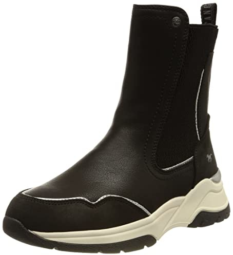 MUSTANG Botas 1438-601 para mujer, Black, 39 EU