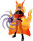 BANDAI - Anime Heroes Beyond - Naruto Shippuden - Figurine Anime Heroes Beyond 17 cm - Figurine articulée Naruto - Naruto Uzumaki Transformation Kyubi - Jouet Enfant 4 Ans et + - 37711