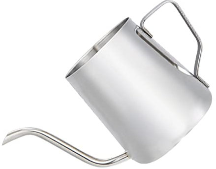 Uonlytech 1pezzi Bollitore Per Acqua in Acciaio Inossidabile Contenitore Per Caffè Bollitore Per Tè Pratico Da Cucina