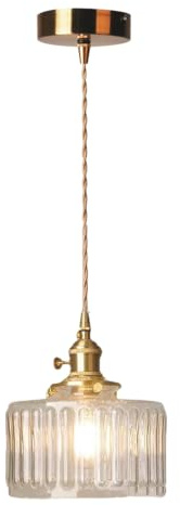 KXKLGWHN Candelabros Decorativos De Estilo Nórdico, Pantallas De Lámparas Colgantes De Vidrieras Creativas, Lámpara Colgante E27 De Un Solo Extremo, Dormitorio Comedor Decorado Con Accesorios De Ilumi