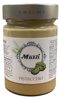 Pasticceria Muzzi Crema Spalmabile al Pistacchio preparata seconda la più innovativa tradizione 350 gr