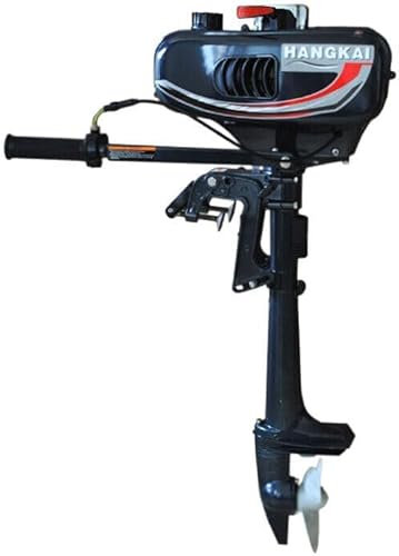 2,5 PS bis 7 PS Außenmotor – Rand 2/4 Takt Benzinmotor Marine-Motor Außenbordmotor Benzinmotor Luftkühlsystem Bootsmotor (2-Takt, 3,5 PS)