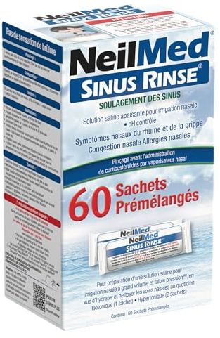 Sinus Rinse - Recharge - 60 Sachets pré-dosés