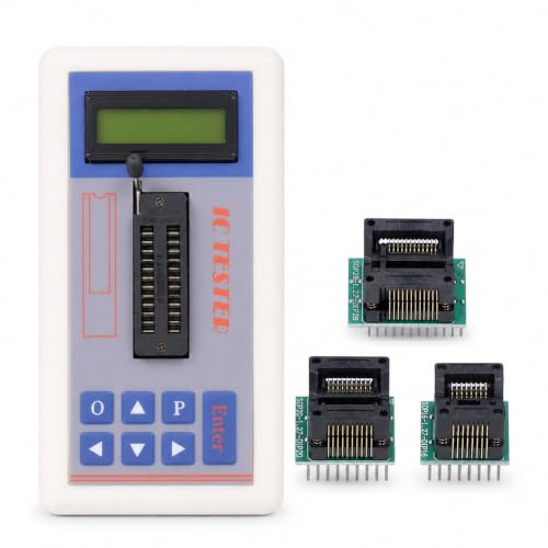 Tester de Circuito Integrado TSH -06F: Probador IC Multifunción con Más de 1300 Modelos de Chips, Identificación de Transistores Automáticos, Modos de 5V/3.3V/auto, Diseño